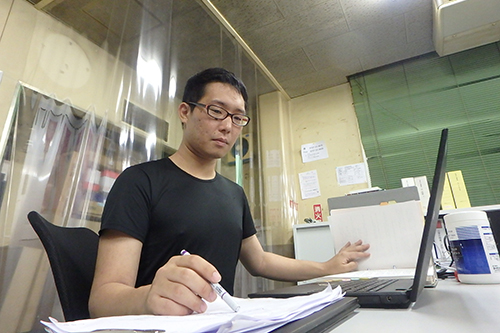 検査部門主任:小野 誘紀